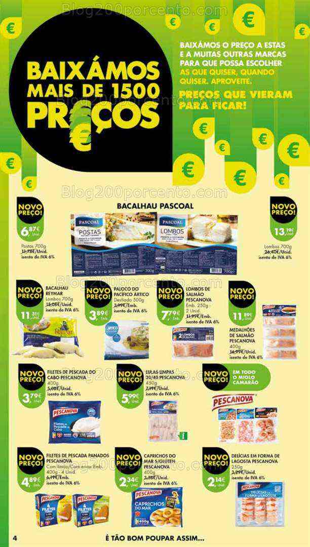 Antevisão Folheto PINGO DOCE Lojas Norte Promoções de 4 a 10 julho