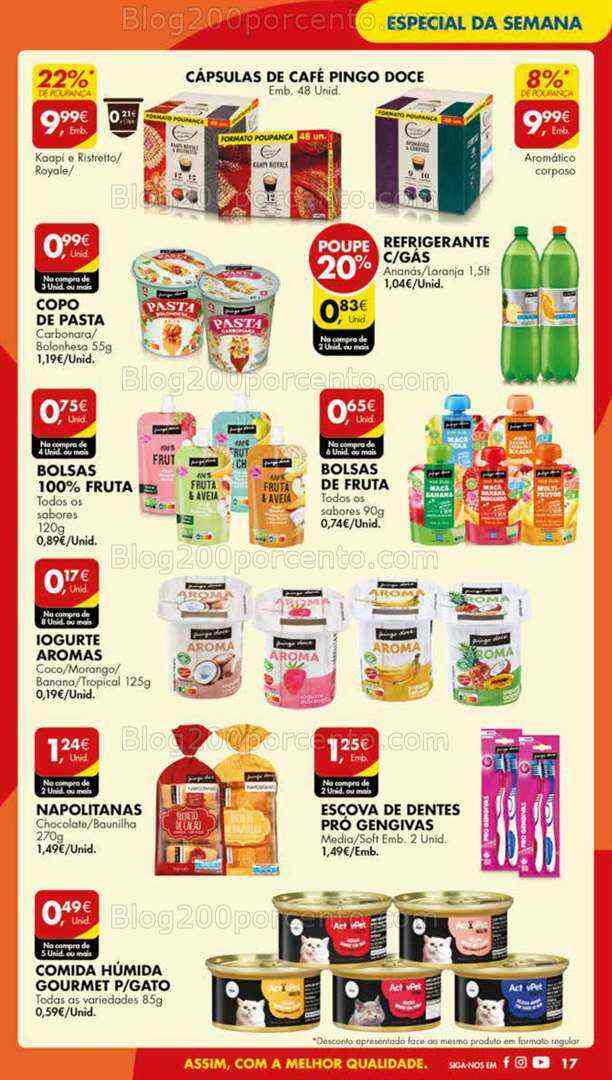 Antevisão Folheto PINGO DOCE Lojas Norte Promoções de 4 a 10 julho