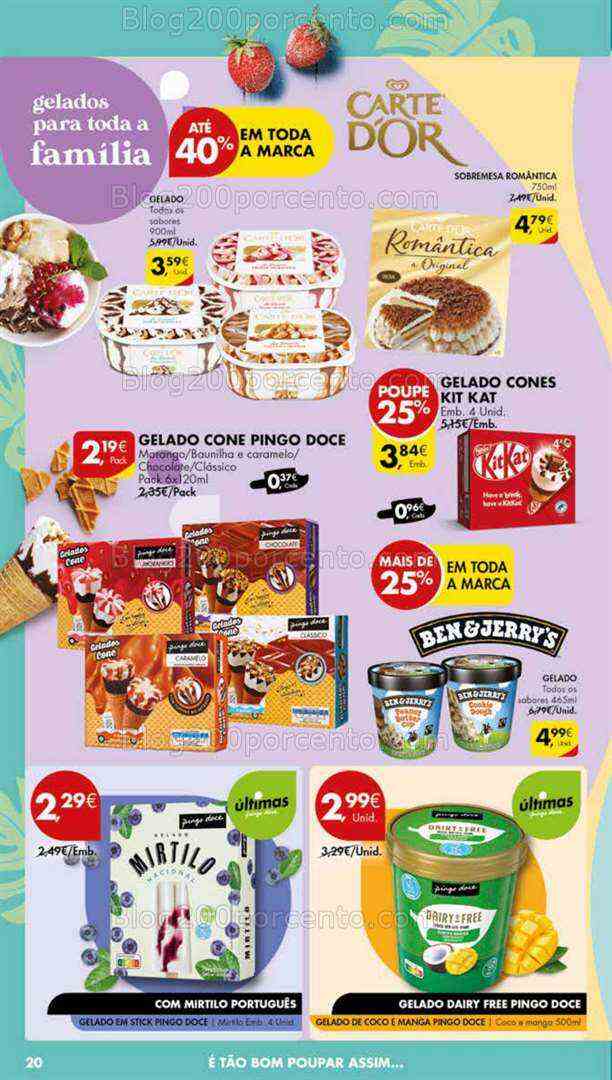 Antevisão Folheto PINGO DOCE Lojas Norte Promoções de 4 a 10 julho