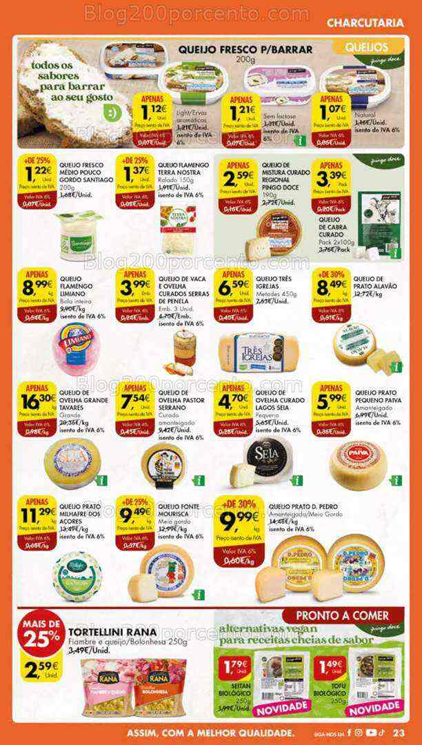 Antevisão Folheto PINGO DOCE Lojas Norte Promoções de 4 a 10 julho