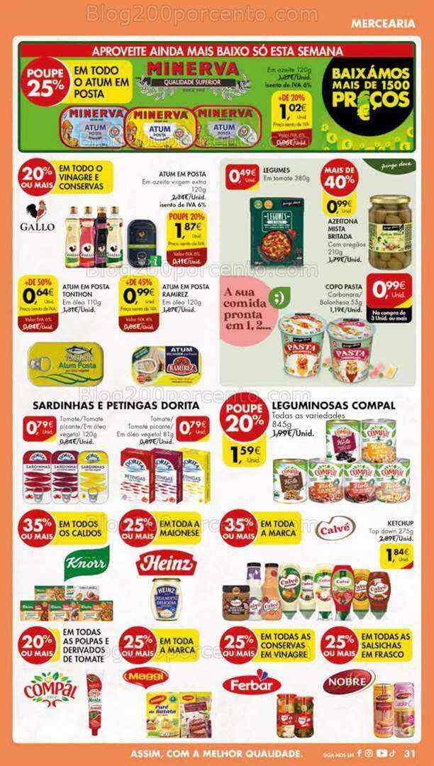 Antevisão Folheto PINGO DOCE Lojas Norte Promoções de 4 a 10 julho