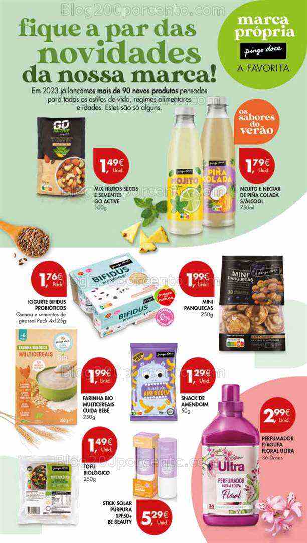 Antevisão Folheto PINGO DOCE Lojas Norte Promoções de 4 a 10 julho