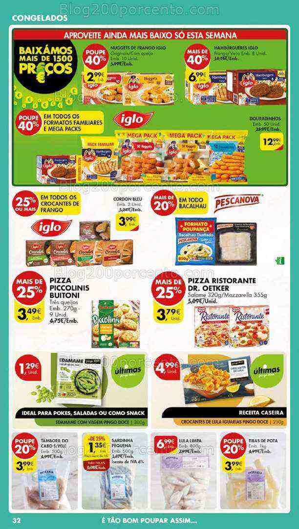Antevisão Folheto PINGO DOCES Lojas Norte Promoções de 11 a 17 julho