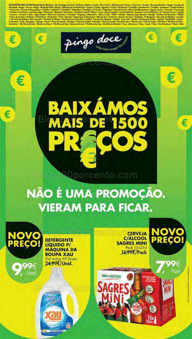 Antevisão Folheto PINGO DOCE Lojas Norte Promoções de 18 a 24 julho