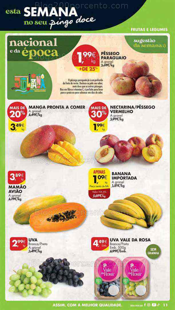 Antevisão Folheto PINGO DOCE Lojas Norte Promoções de 18 a 24 julho