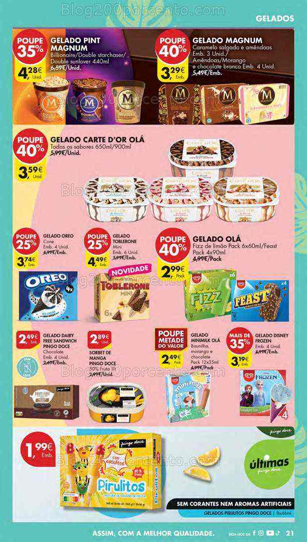 Antevisão Folheto PINGO DOCE Lojas Norte Promoções de 18 a 24 julho