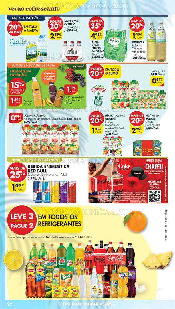 Antevisão Folheto PINGO DOCE Lojas Norte Promoções de 18 a 24 julho