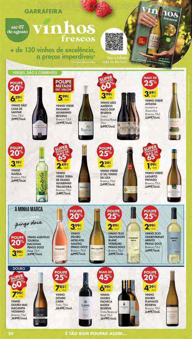 Antevisão Folheto PINGO DOCE Lojas Norte Promoções de 18 a 24 julho