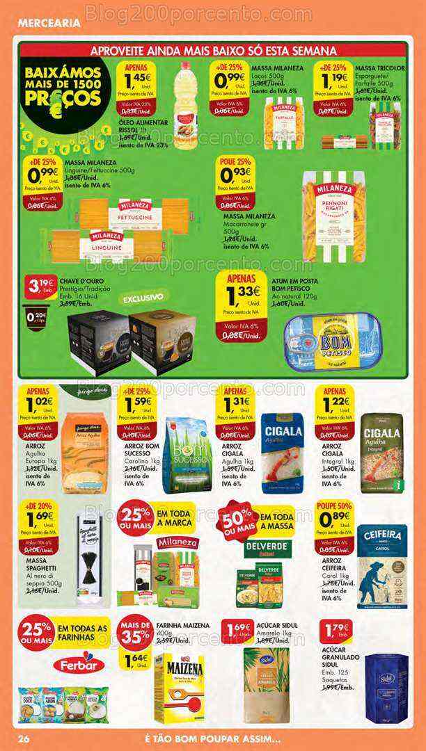 Antevisão Folheto PINGO DOCE Lojas Norte Promoções de 18 a 24 julho