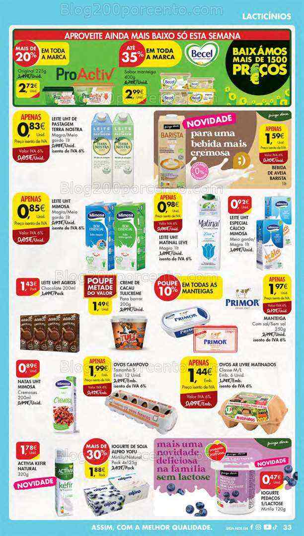 Antevisão Folheto PINGO DOCE Lojas Norte Promoções de 18 a 24 julho