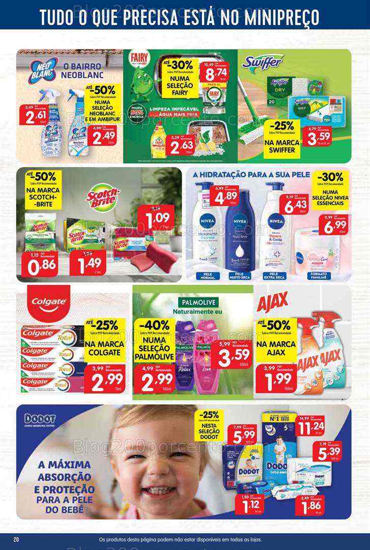 Antevisão Folheto MINIPREÇO Promoções de 3 a 9 agosto