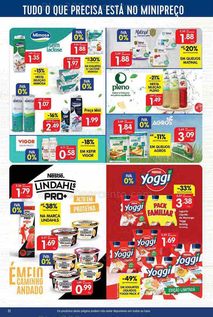 Antevisão Folheto MINIPREÇO Promoções de 3 a 9 agosto
