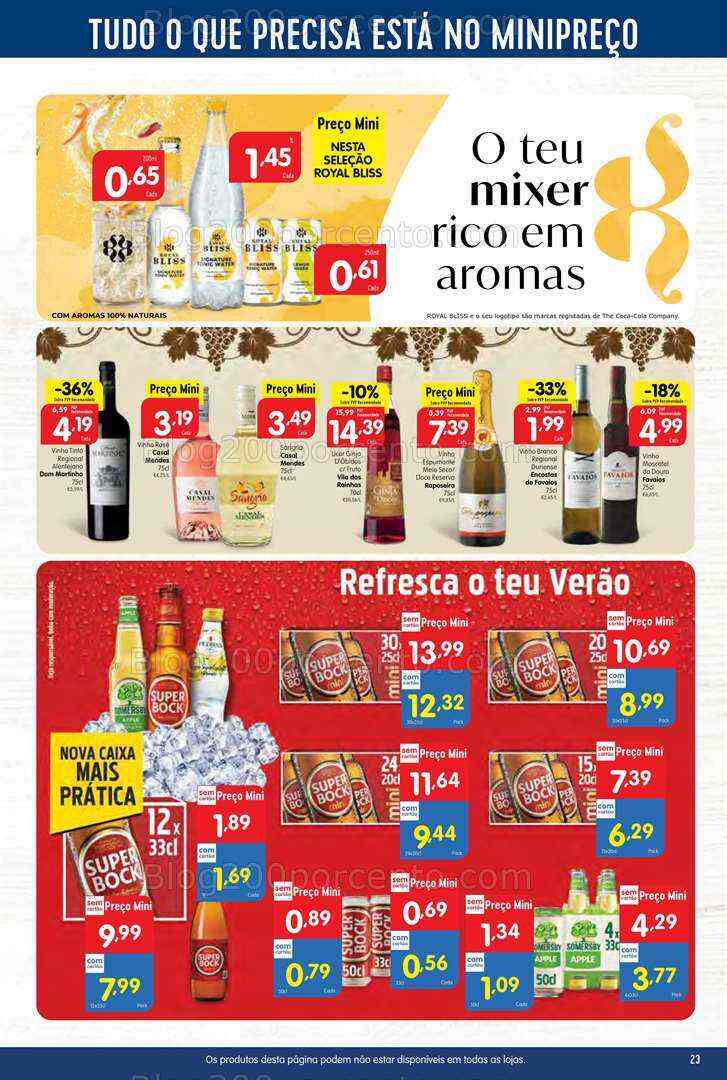 Antevisão Folheto MINIPREÇO Promoções de 3 a 9 agosto