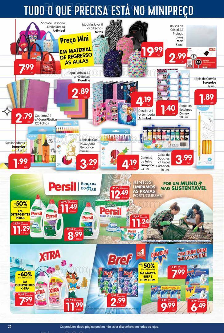 Antevisão Folheto MINIPREÇO Promoções de 14 a 20 setembro