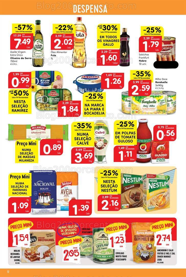 Antevisão Folheto MINIPREÇO Promoções de 27 junho a 3 julho