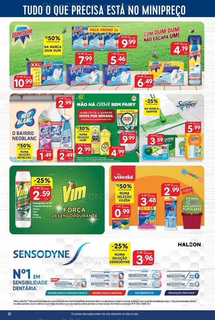 Antevisão Folheto MINIPREÇO Promoções de 27 junho a 3 julho