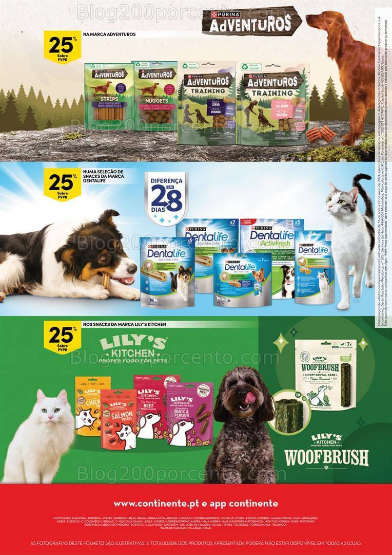 Antevisão Folheto CONTINENTE Pet Care Promoções de 16 abril a 12 maio