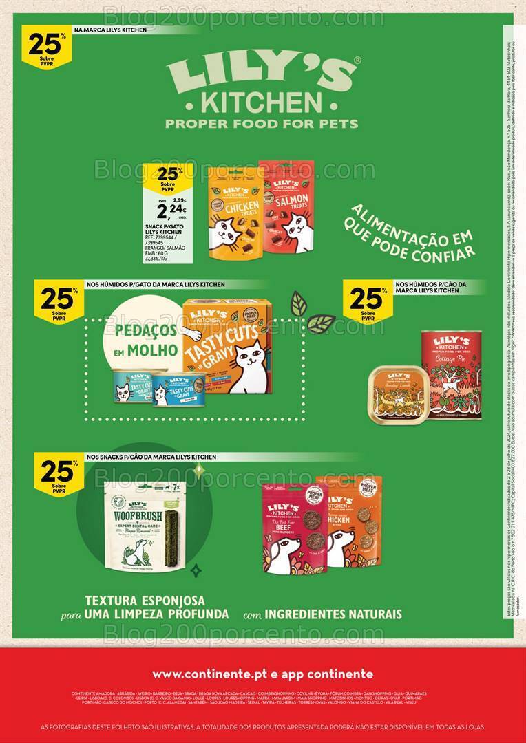 Antevisão Folheto CONTINENTE Pet Care Promoções de 2 a 28 julho
