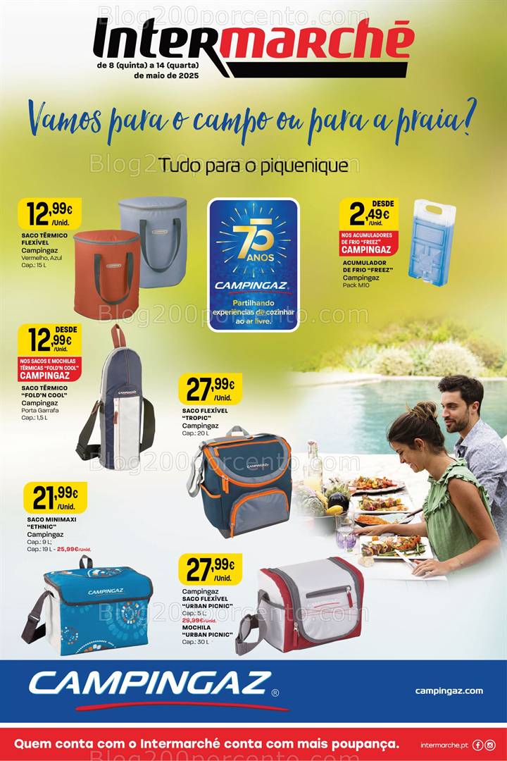 Antevisão Folheto INTERMARCHÉ Bazar Promoções de 8 a 14 maio
