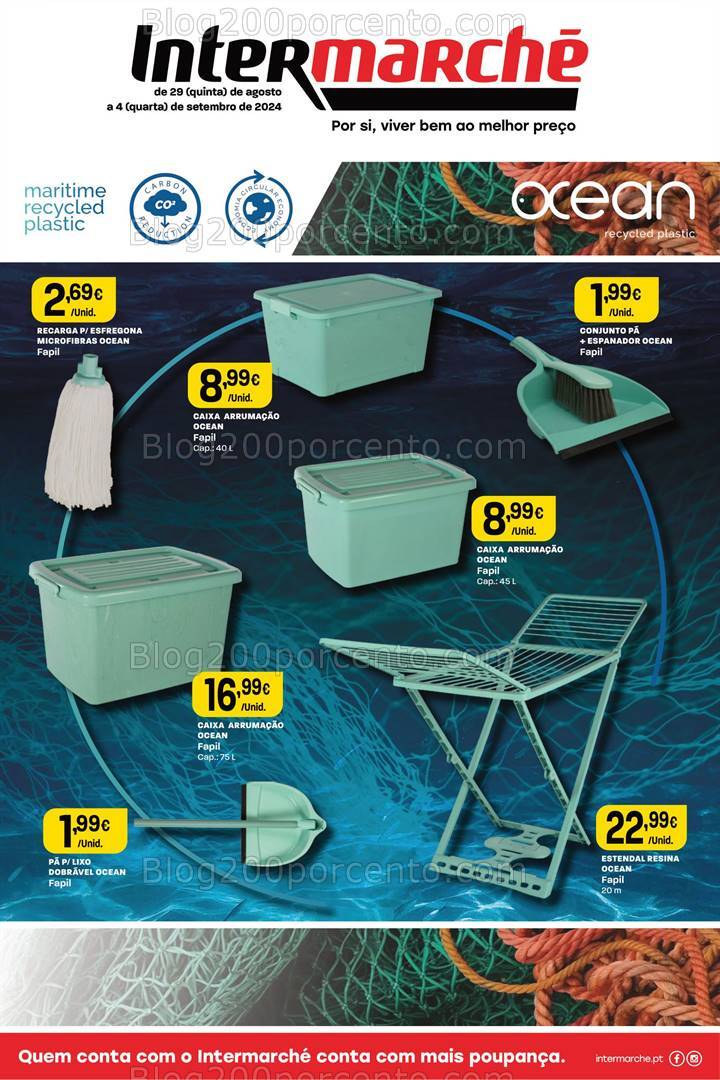 Antevisão Folheto INTERMARCHÉ Arrumação e Limpeza Promoções de 29 agosto a 4 setembro