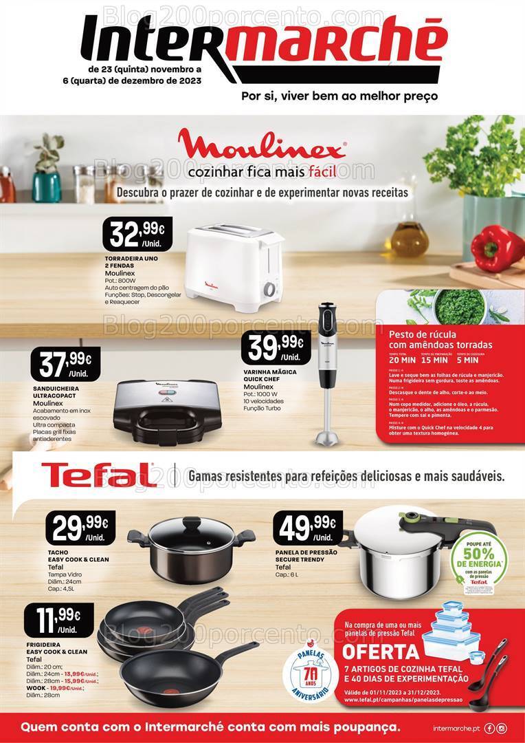 Antevisão Folheto INTERMARCHÉ Especial Bazar Promoções de 23 novembro a 6 dezembro