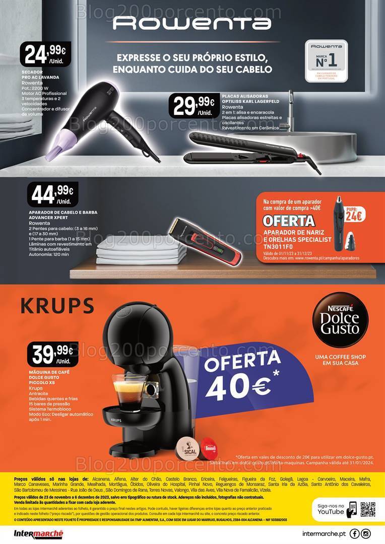 Antevisão Folheto INTERMARCHÉ Especial Bazar Promoções de 23 novembro a 6 dezembro