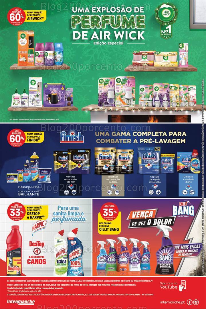 Antevisão Folheto INTERMARCHÉ Higiene Promoções de 19 a 24 dezembro
