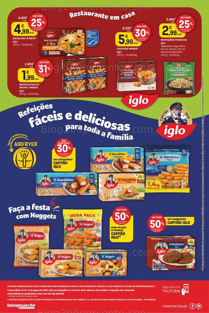 Antevisão Folheto INTERMARCHÉ Extra Promoções de 15 a 21 agosto