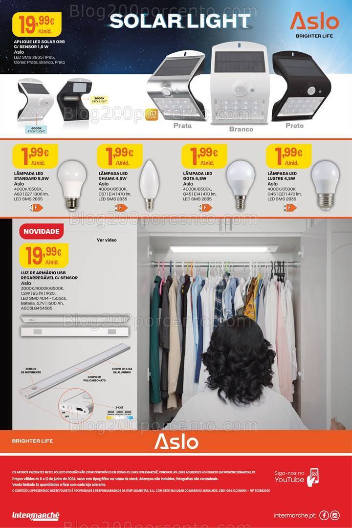 Antevisão Folheto INTERMARCHÉ Bazar Promoções de 6 a 12 junho