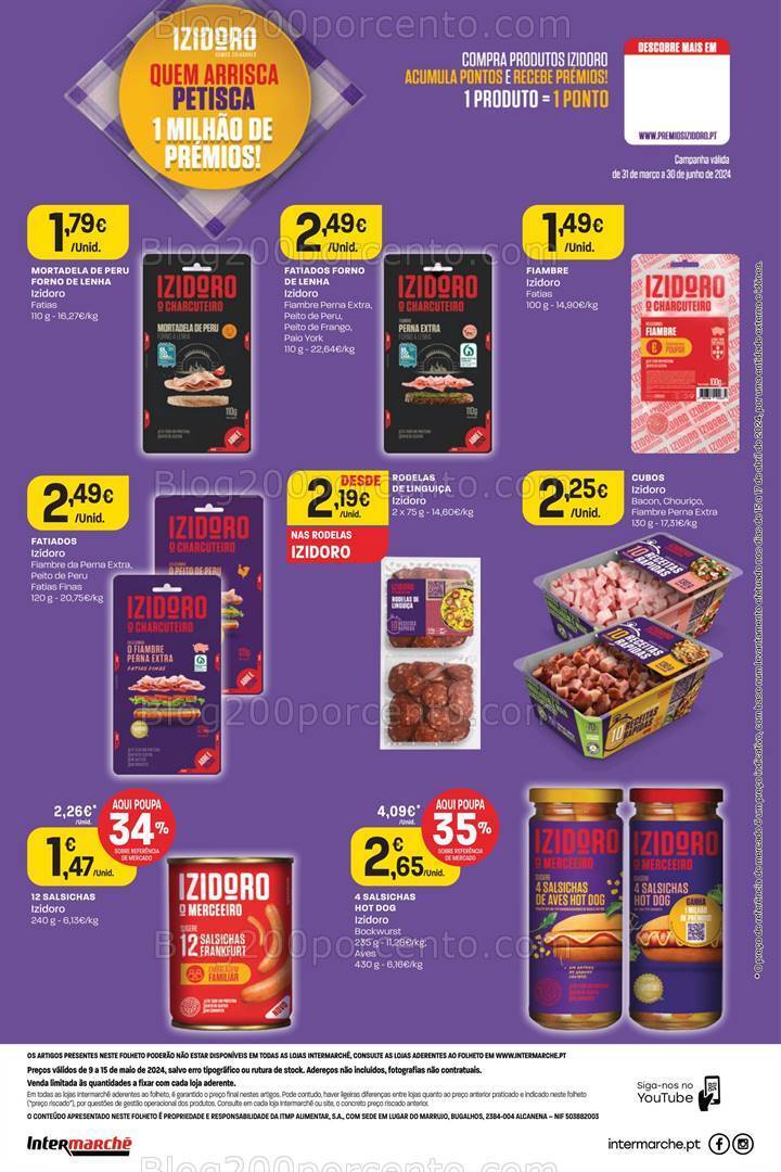 Antevisão Folheto INTERMARCHÉ Extra Promoções de 9 a 15 maio