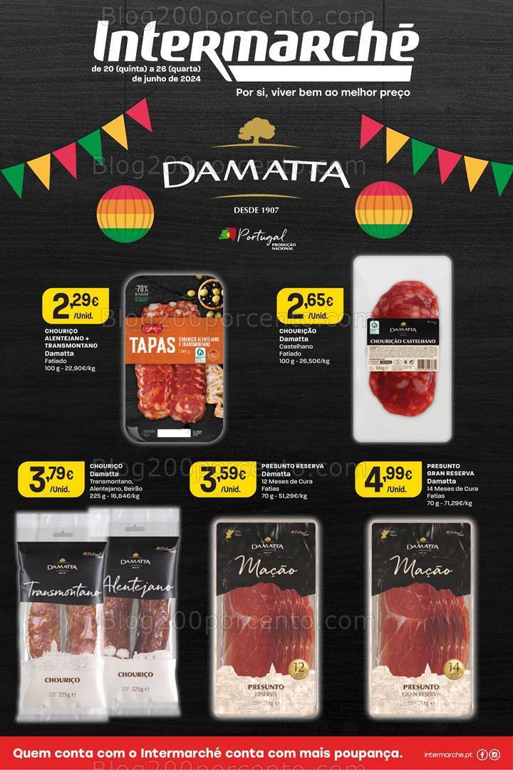Antevisão Folheto INTERMARCHÉ Extra Promoções de 20 a 26 junho