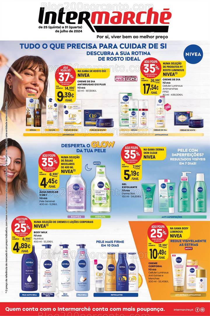 Antevisão Folheto INTERMARCHÉ Especial Beleza Promoções de 25 a 31 julho