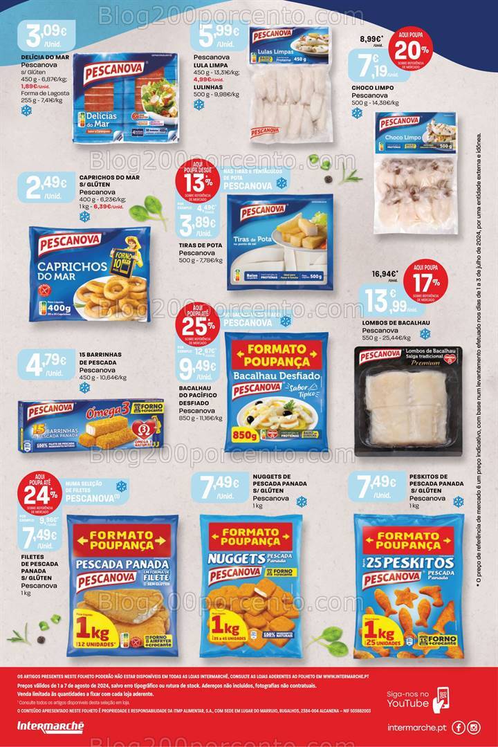 Antevisão Folheto INTERMARCHÉ Extra Promoções de 1 a 7 agosto