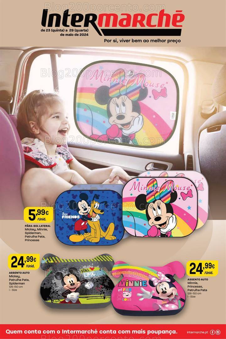 Antevisão Folheto INTERMARCHÉ Bazar Criança Verão Promoções de 23 a 29 maio