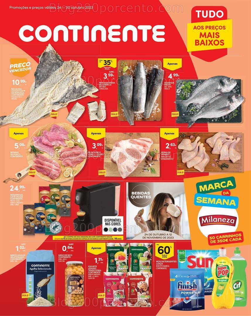 Antevisão Folheto CONTINENTE Madeira Promoções de 24 a 30 outubro