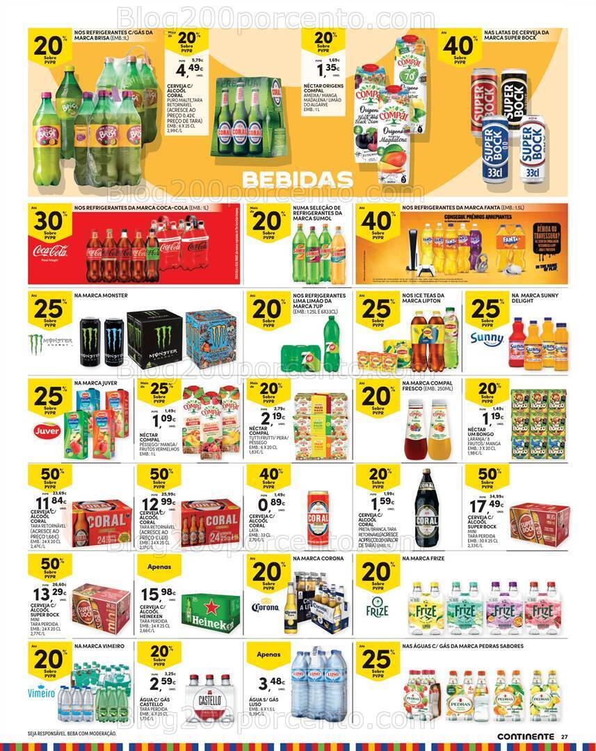 Antevisão Folheto CONTINENTE Madeira Promoções de 24 a 30 outubro