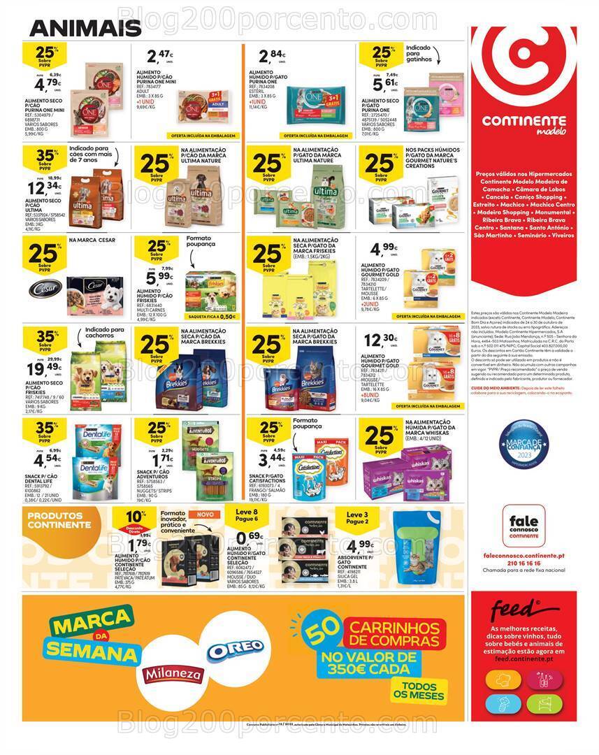 Antevisão Folheto CONTINENTE Madeira Promoções de 24 a 30 outubro