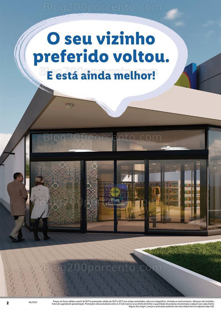 Antevisão Folheto LIDL Aberturas Promoções de 16 a 22 novembro