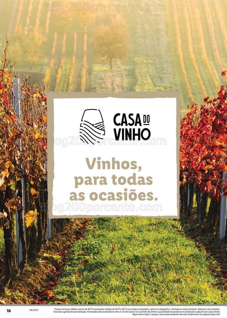Antevisão Folheto LIDL Aberturas Promoções de 16 a 22 novembro