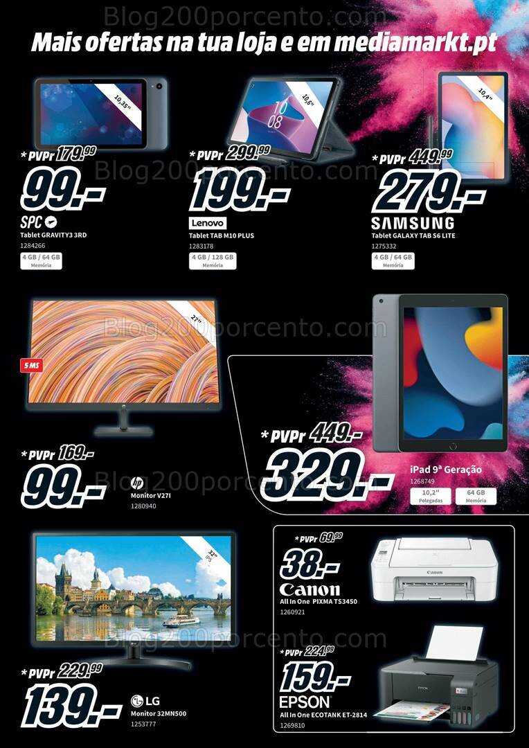 Antevisão Folheto MEDIAMARKT Black Friday Promoções de 23 a 26 novembro