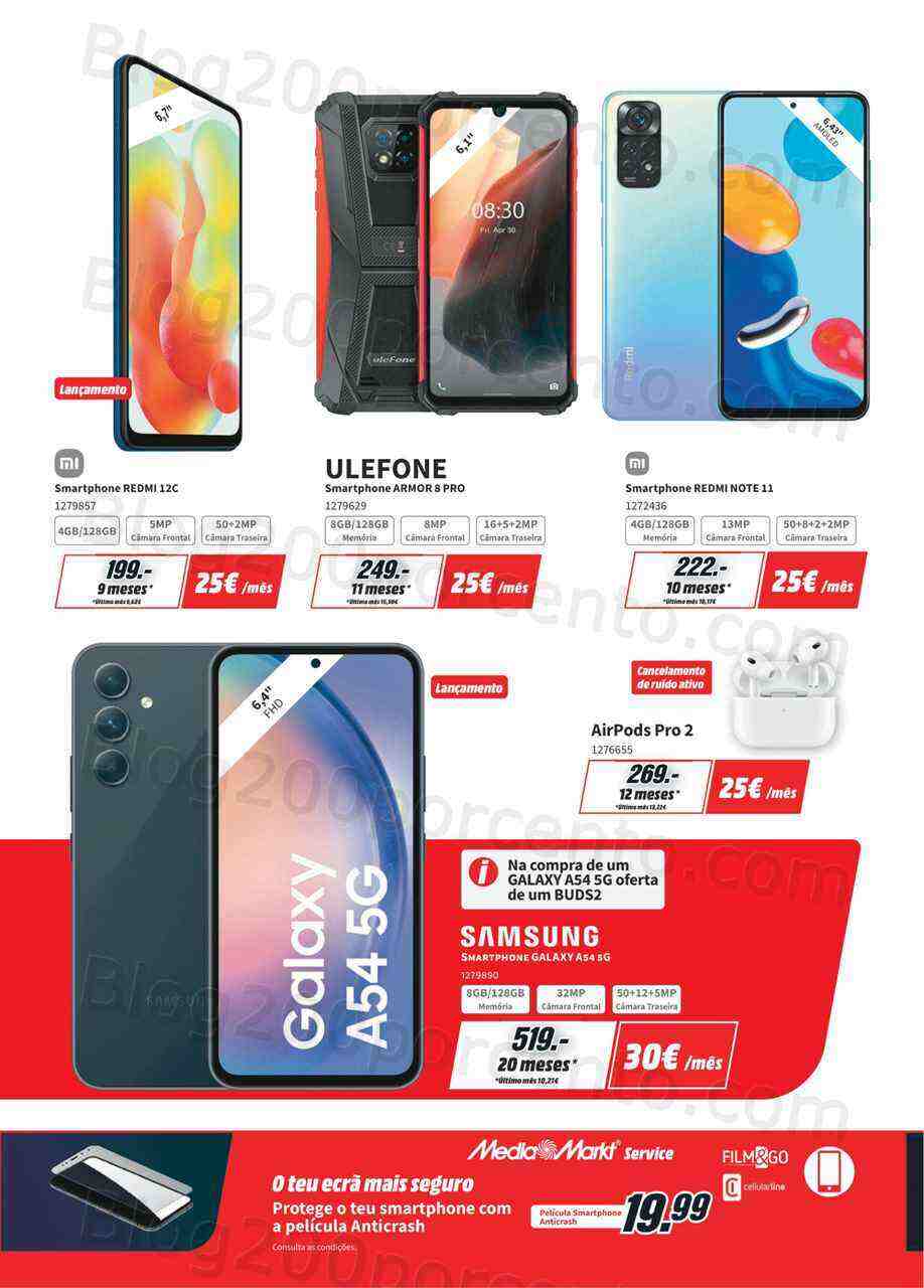 Antevisão Folheto MEDIA MARKT Promoções de 29 março a 10 abril