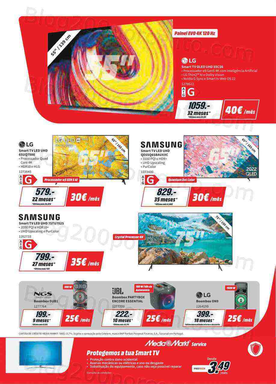 Antevisão Folheto MEDIA MARKT Promoções de 29 março a 10 abril
