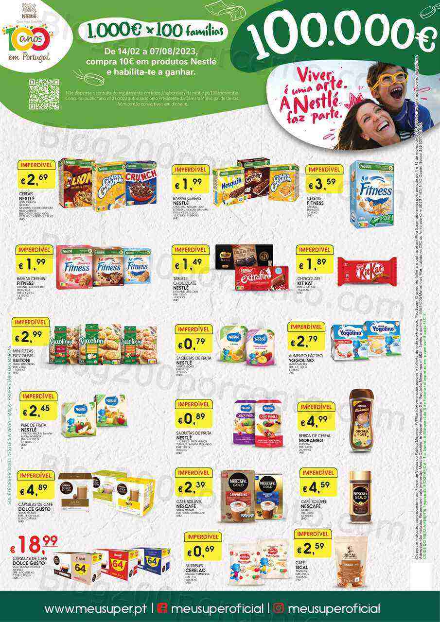 Antevisão Folheto MEU SUPER Promoções de 1 a 13 março