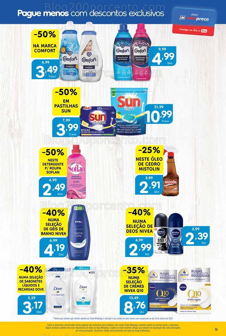 Antevisão Folheto MINIPREÇO Promoções de 1 a 7 fevereiro