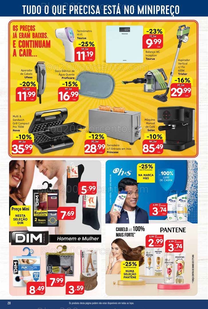 Antevisão Folheto MINIPREÇO Promoções de 1 a 7 fevereiro