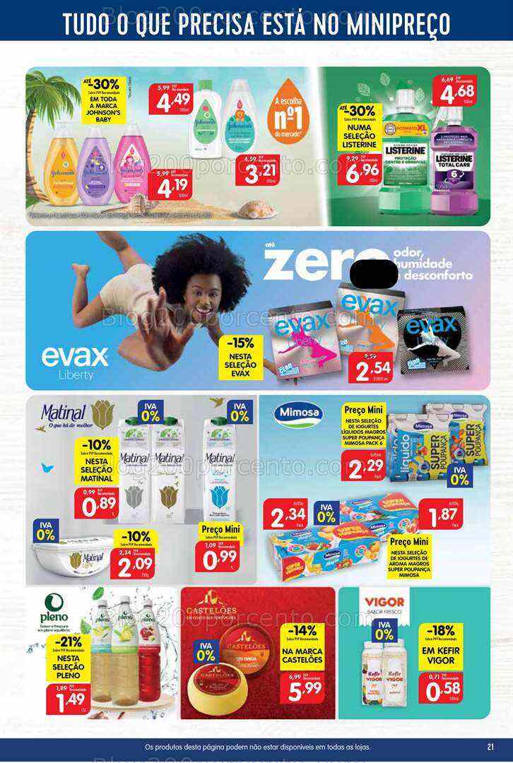Antevisão Folheto MINIPREÇO Promoções de 10 a 16 agosto