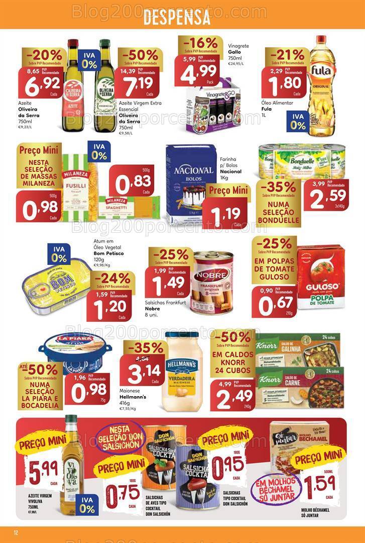 Antevisão Folheto MINIPREÇO Promoções de 14 a 20 dezembro