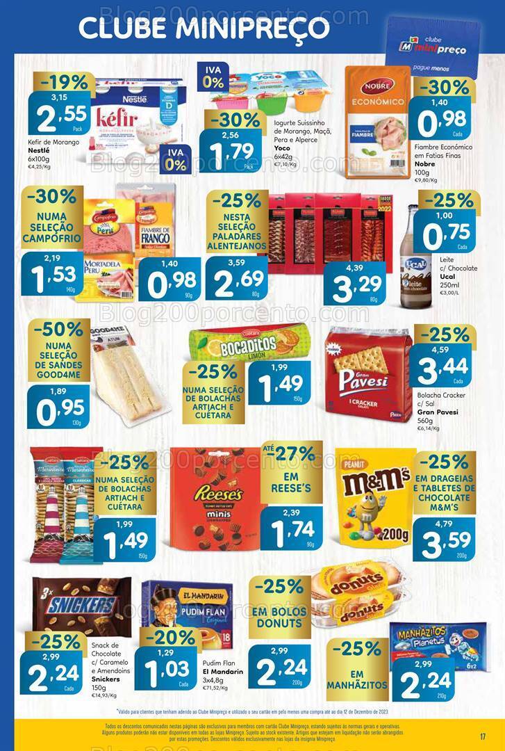 Antevisão Folheto MINIPREÇO Promoções de 14 a 20 dezembro