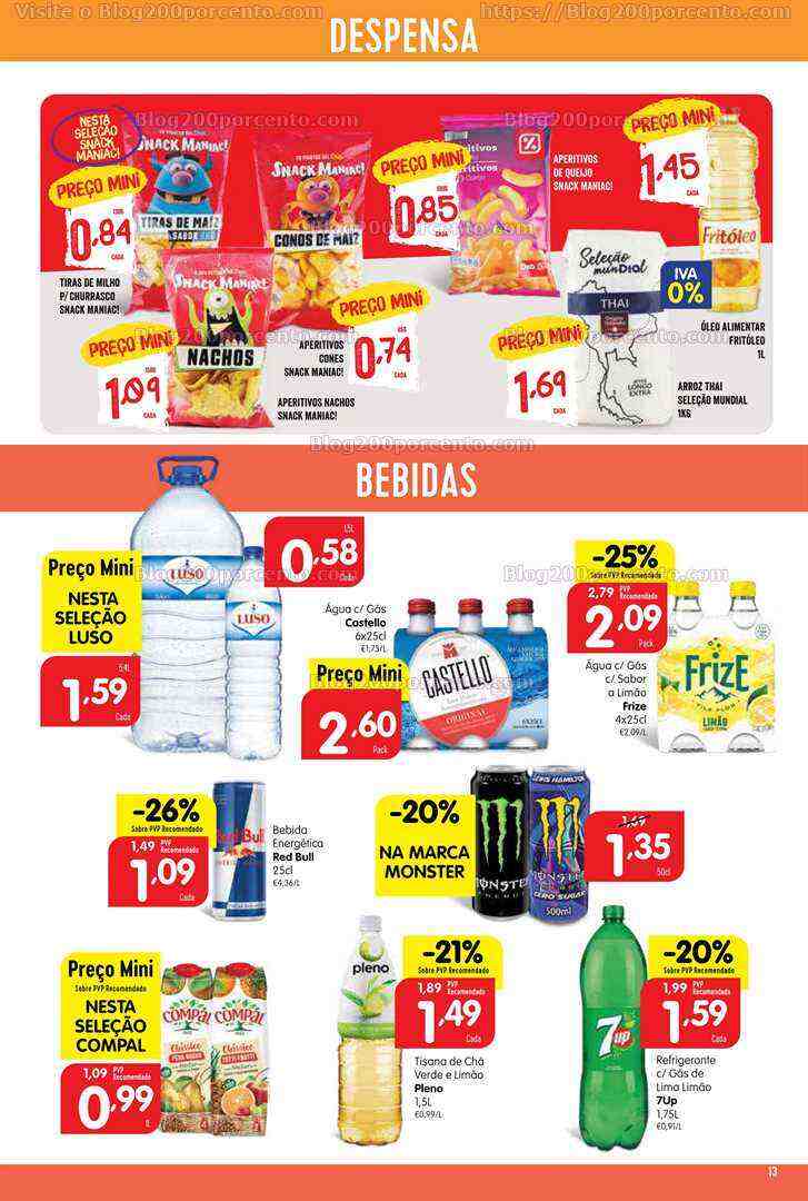 Antevisão Folheto MINIPREÇO Promoções de 15 a 21 junho