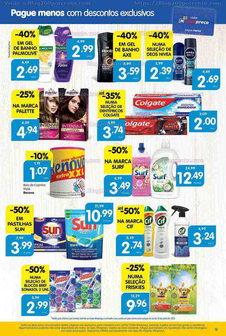 Antevisão Folheto MINIPREÇO Promoções de 15 a 21 junho